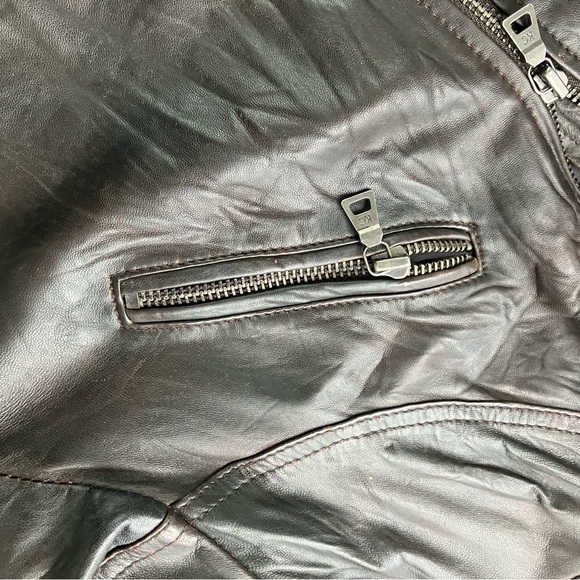 Vintage Kenneth Cole bomber leather jacket - Picture 12 of 12